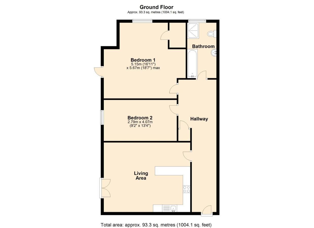 Luxury Spacious 2 Bed Apartment Free Ample Parking Sunderland  Eksteriør bilde
